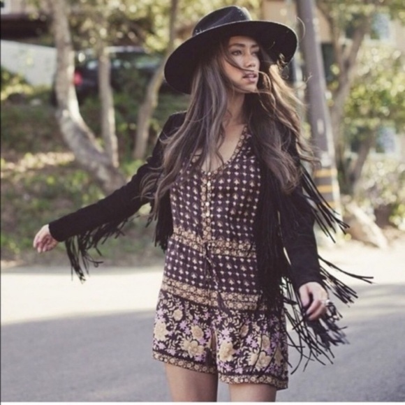 Spell Dresses & Skirts - NWT Spell & the Gypsy Desert Rose playsuit Raven